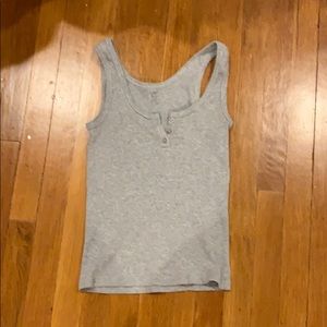 gap grey tank top